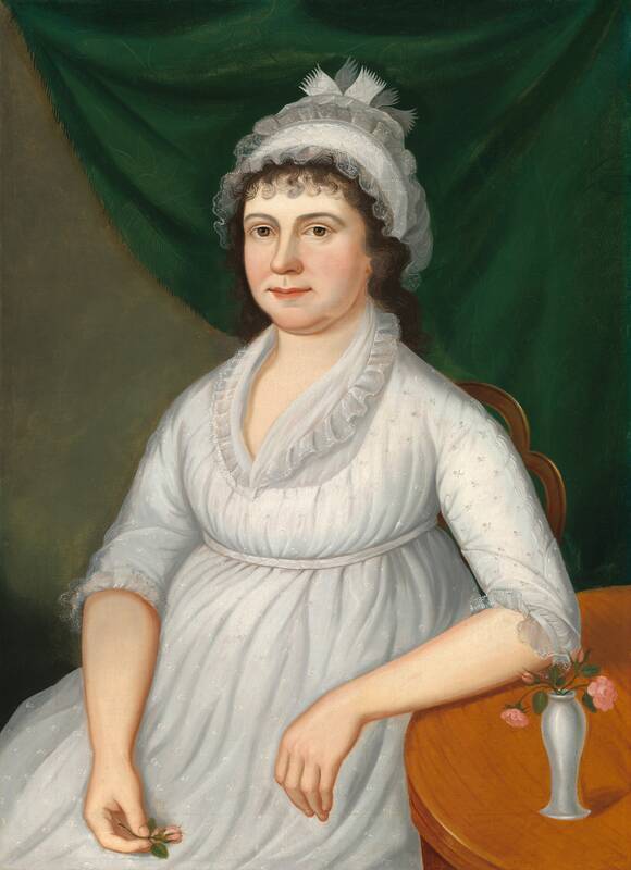 Hannah Lemmon Corcoran (Mrs. Thomas Corcoran) by Charles Peale Polk, c. 1802/1810