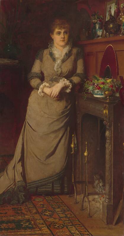 Harriet Hubbard Ayer by Eastman Johnson, 1881