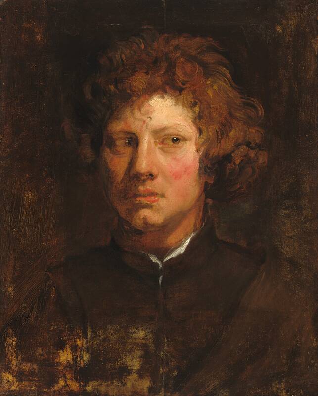 Head of a Young Man by Sir Anthony van Dyck, c. 1617/1618