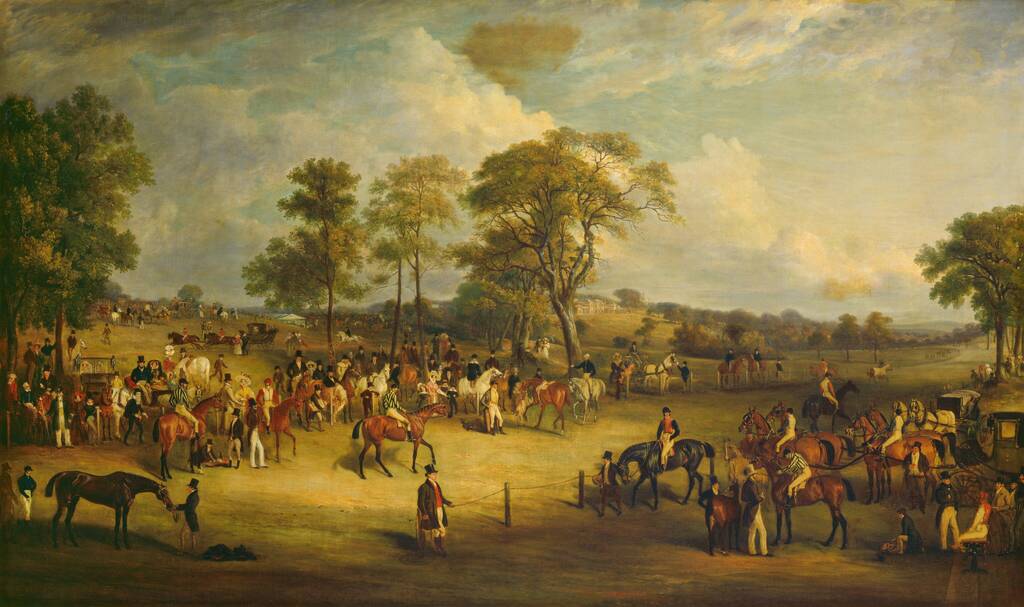 Heaton Park Races by John Ferneley, 1829