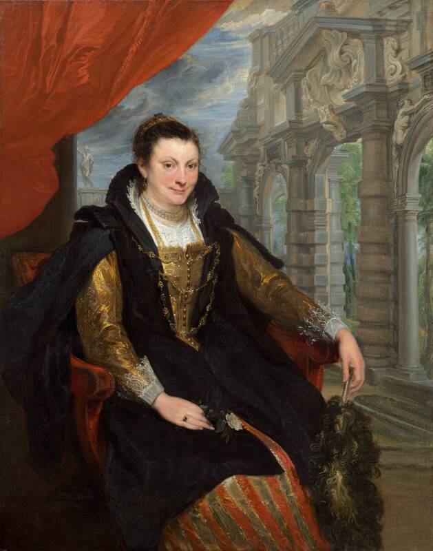 Isabella Brant by Sir Anthony van Dyck, 1621