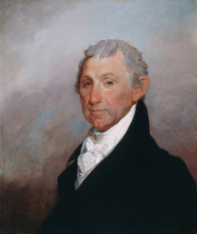 James Monroe by Gilbert Stuart, c. 1817