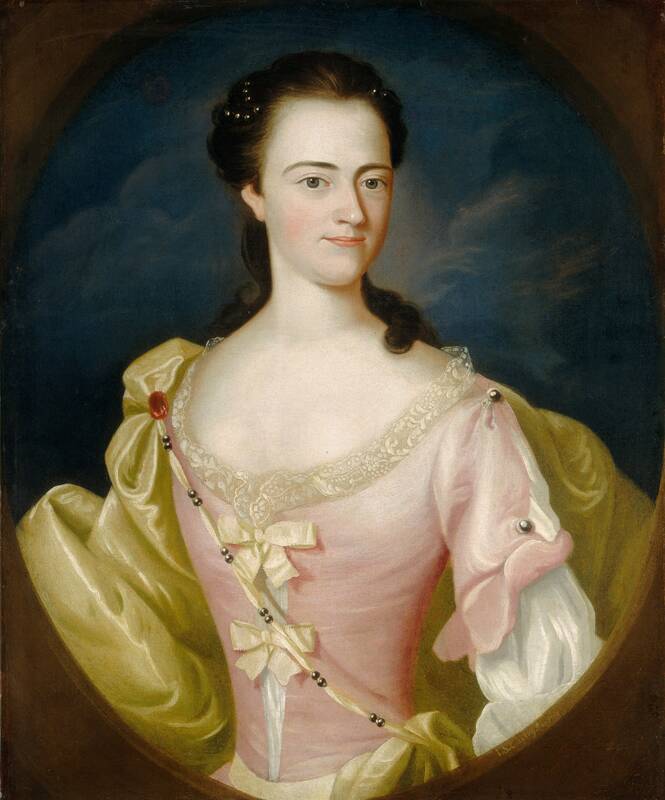 Jane Browne by John Singleton Copley, 1756