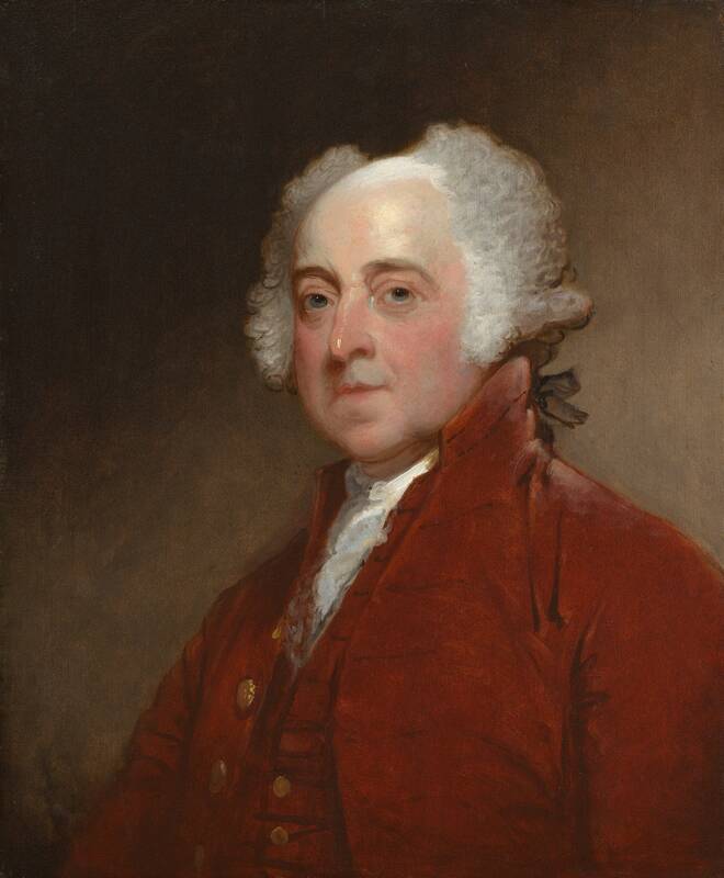 John Adams by Gilbert Stuart, c. 1821