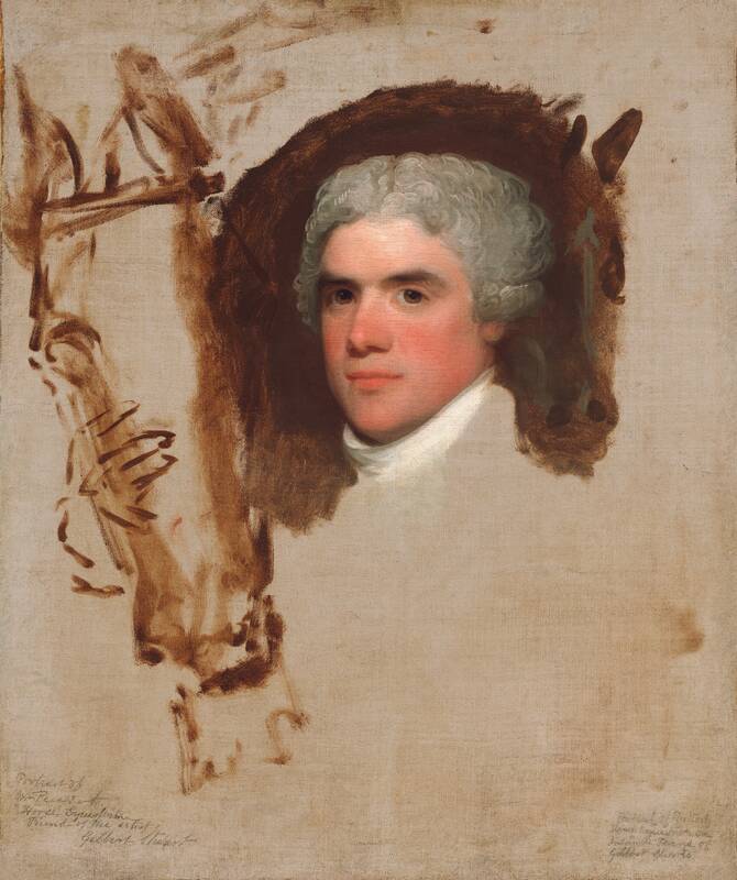 John Bill Ricketts by Gilbert Stuart, 1795/1799