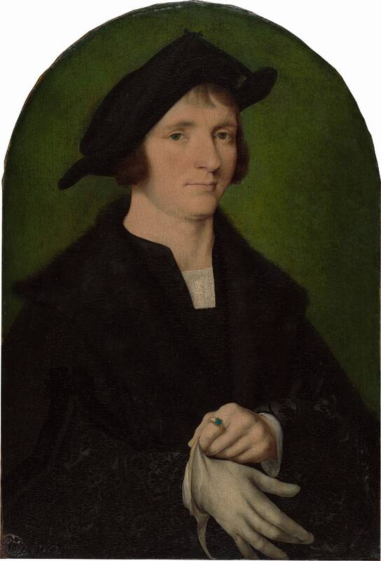 Joris Vezeleer by Joos van Cleve, probably 1518
