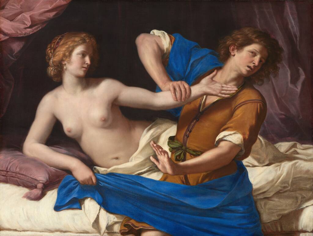 Joseph and Potiphar's Wife by Guercino, 1649