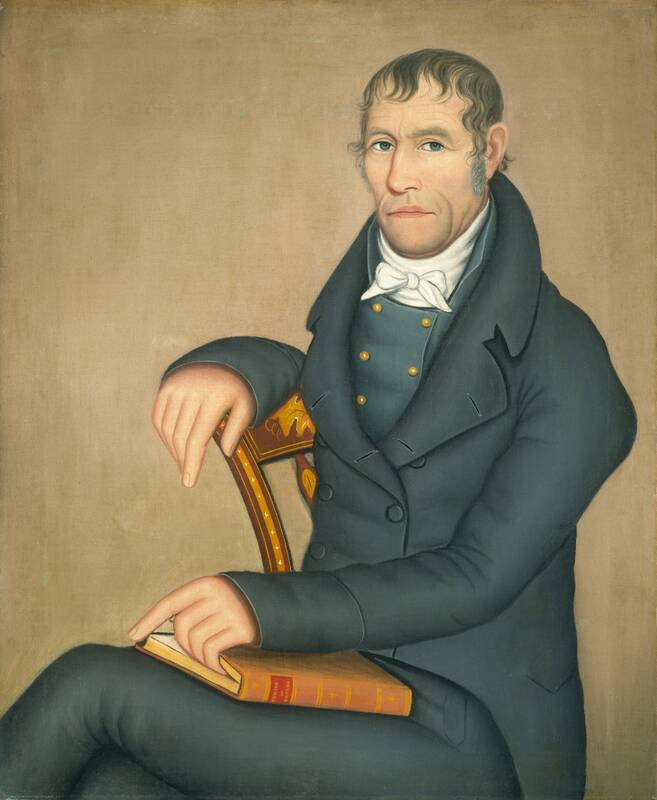 Joseph Slade by Ammi Phillips, 1816