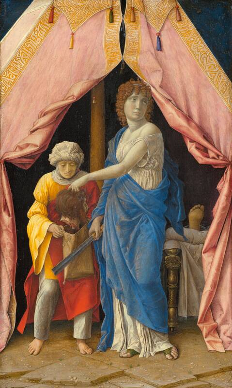 Judith with the Head of Holofernes by Andrea Mantegna, c. 1495/1500