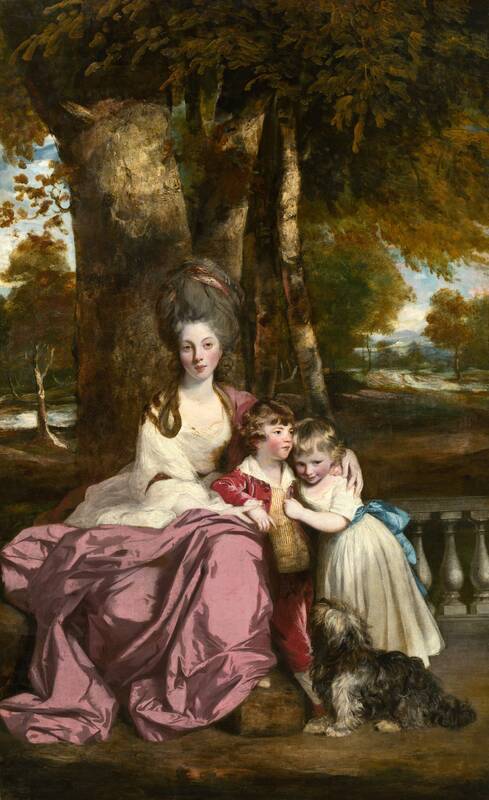 Lady Elizabeth Delmé and Her Children by Sir Joshua Reynolds, 1777-1779