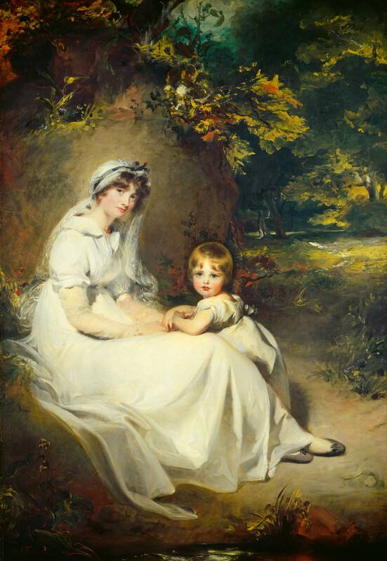 Lady Mary Templetown and Her Eldest Son by Sir Thomas Lawrence, 1802