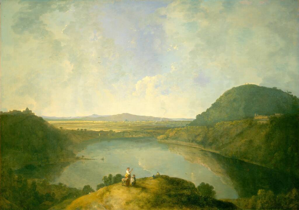 Lake Albano by Richard Wilson, 1762