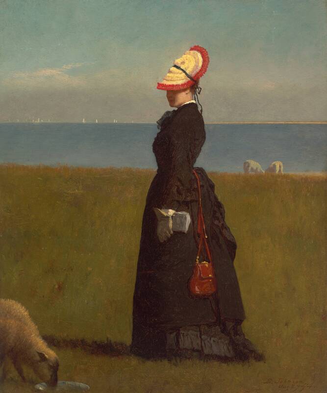 Lambs, Nantucket by Eastman Johnson, 1874