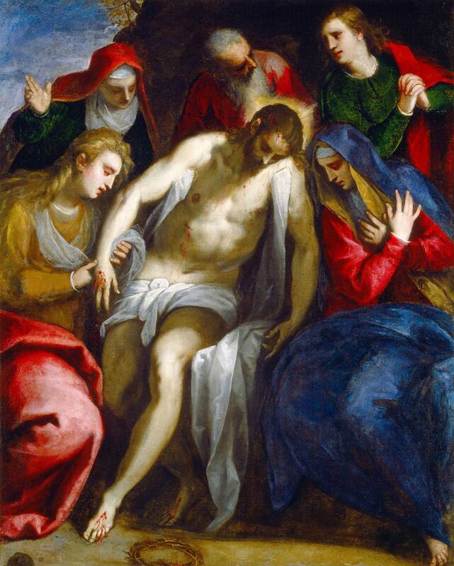 Lamentation by Jacopo Palma il Giovane, c. 1620