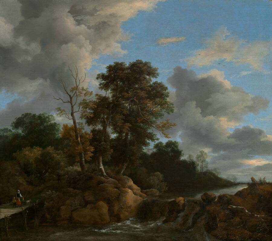 Landscape by Jacob van Ruisdael, c. 1670