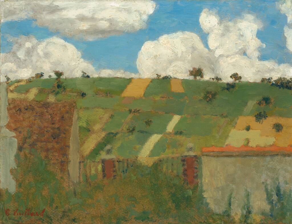 Landscape of the Ile-de-France by Edouard Vuillard, c. 1894