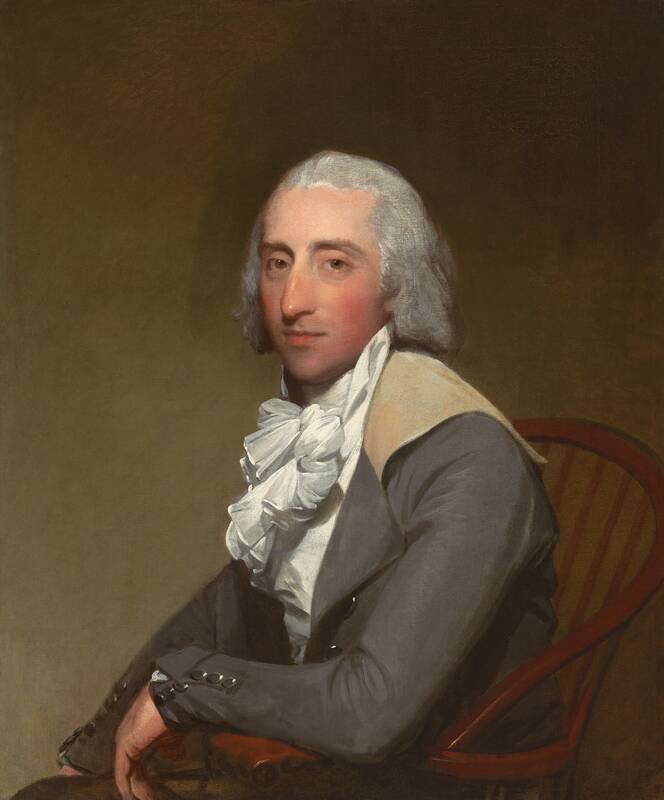 Lawrence Reid Yates by Gilbert Stuart, 1793/1794