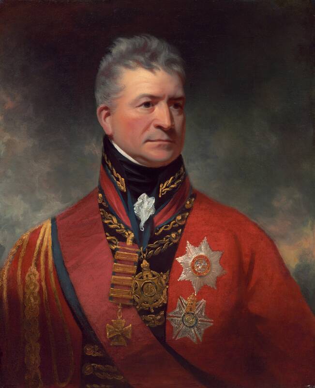Lieutenant-General Sir Thomas Picton by Sir William Beechey, 1815/1817