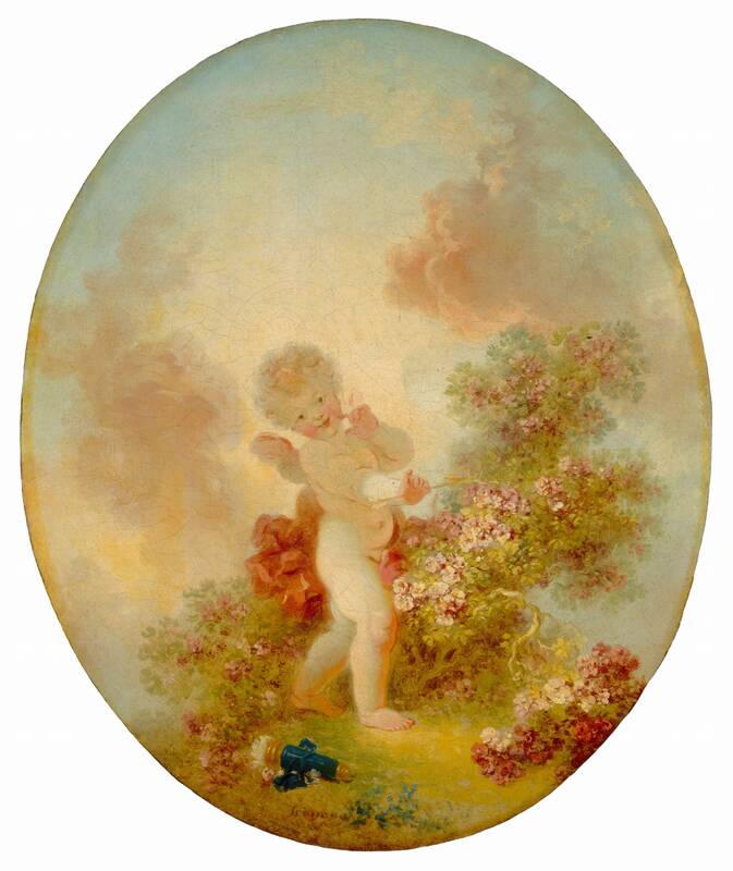 Love the Sentinel by Jean Honoré Fragonard, c. 1773/1776