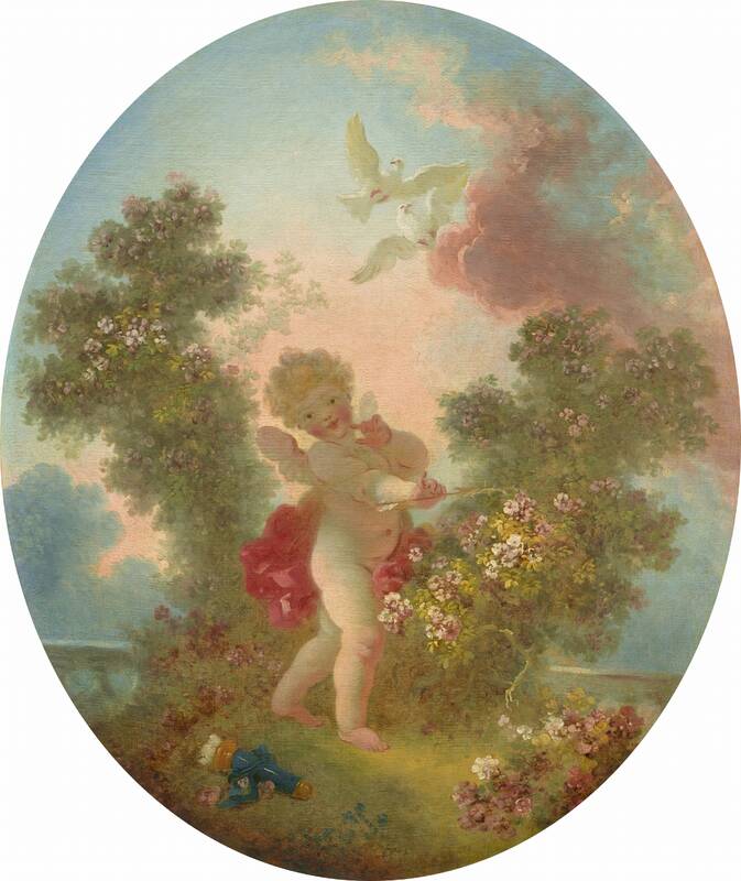 Love the Sentinel by Jean Honoré Fragonard, c. 1773/1776