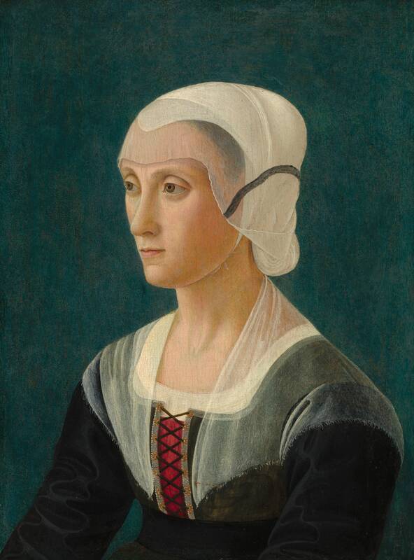Lucrezia Tornabuoni by Domenico Ghirlandaio, c. 1475