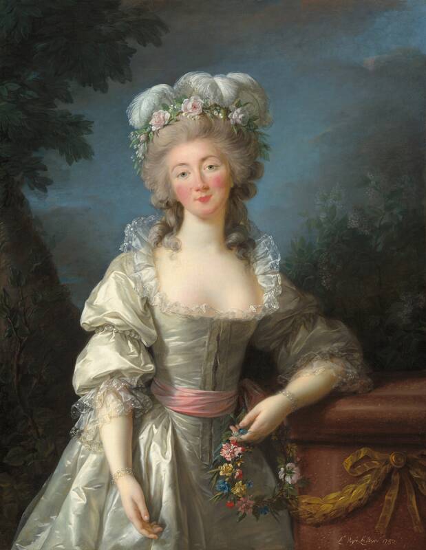 Madame du Barry by Élisabeth Louise Vigée Le Brun, 1782
