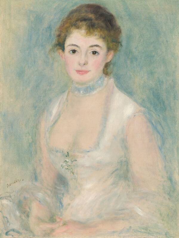 Madame Henriot by Auguste Renoir, c. 1876