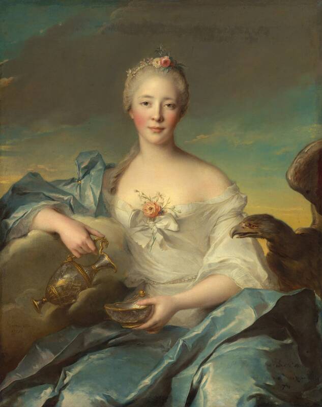 Madame Le Fèvre de Caumartin as Hebe by Jean-Marc Nattier, 1753