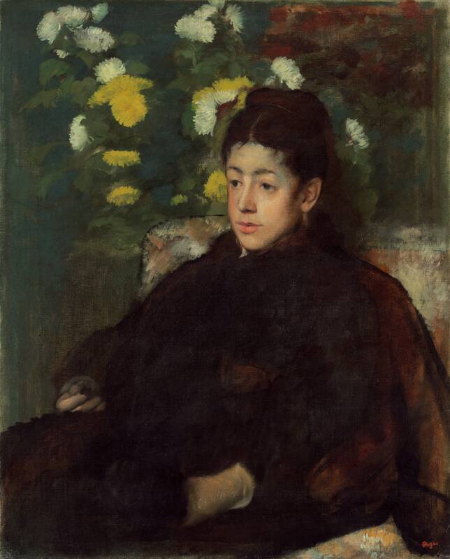 Mademoiselle Malot by Edgar Degas, c. 1877