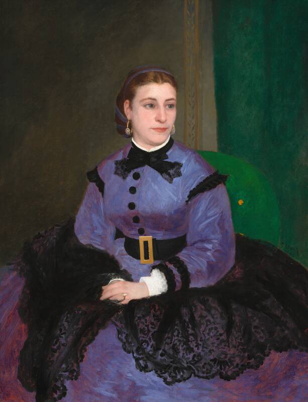 Mademoiselle Sicot by Auguste Renoir, 1865