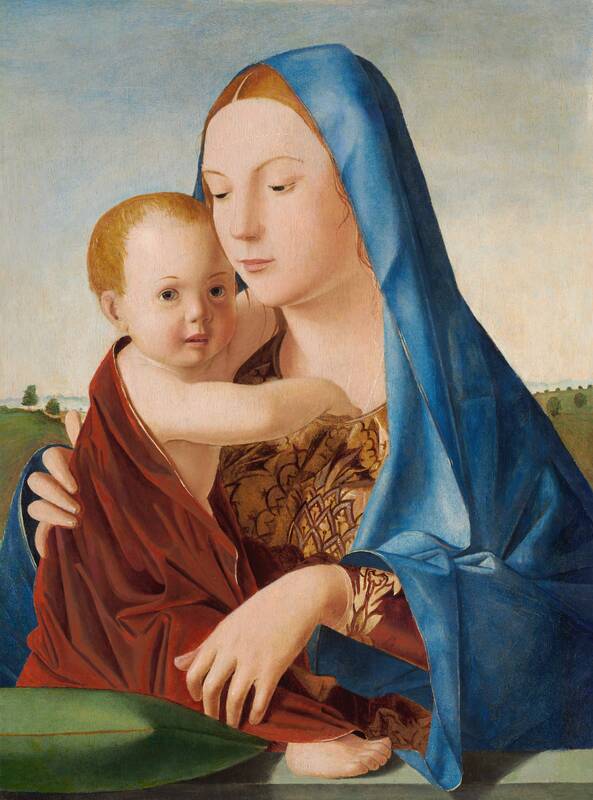 Madonna and Child by Antonello da Messina, c. 1475