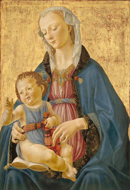 Madonna and Child by Domenico Ghirlandaio, c. 1470/1475