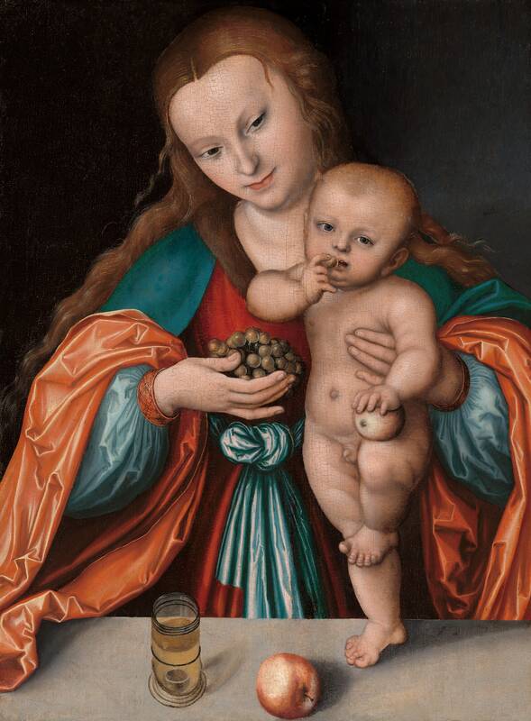 Madonna and Child by Lucas Cranach the Elder, probably c. 1535 or after