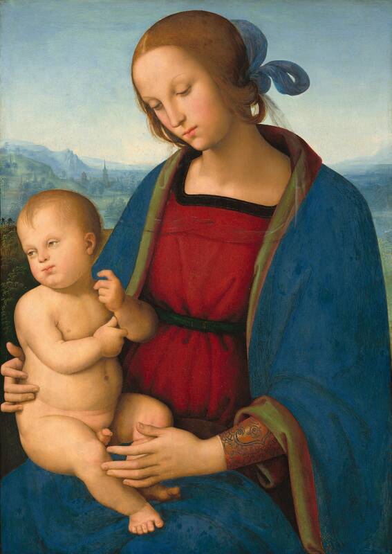 Madonna and Child by Pietro Perugino, c. 1500