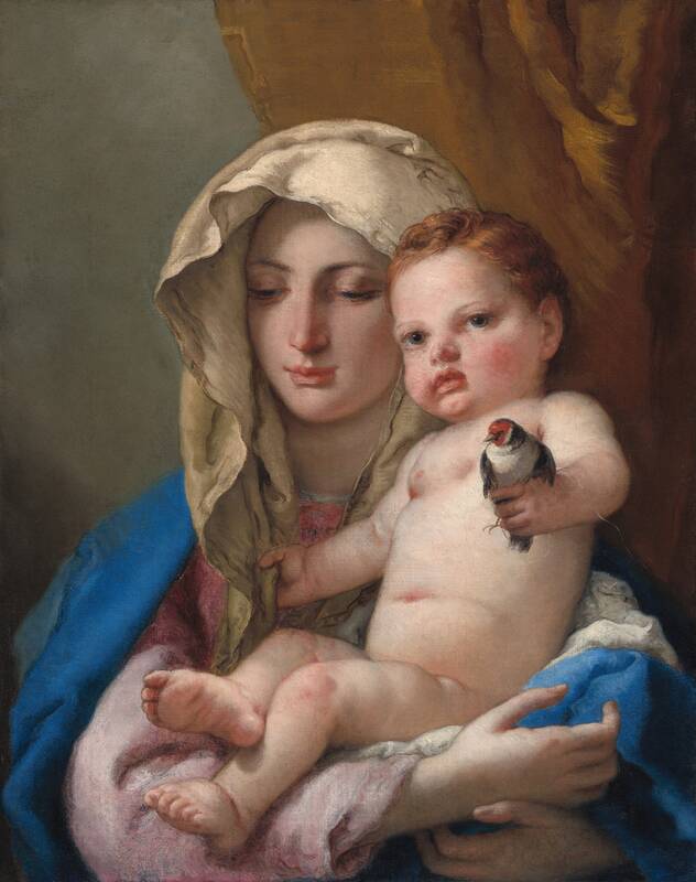 Madonna of the Goldfinch by Giovanni Battista Tiepolo, c. 1767/1770