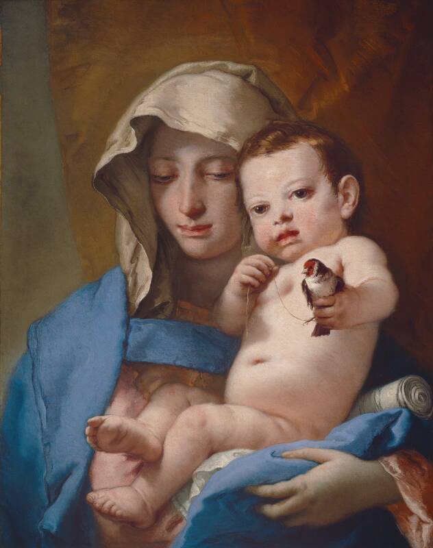 Madonna of the Goldfinch by Giovanni Battista Tiepolo, c. 1767/1770