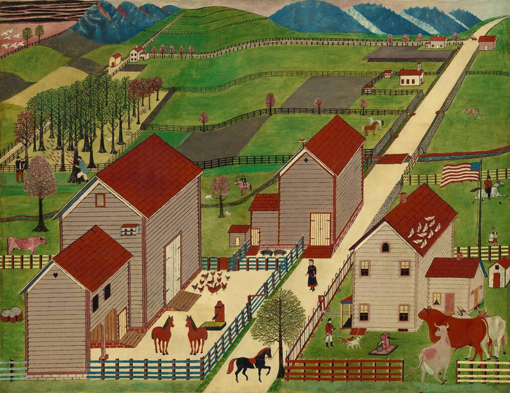 Mahantango Valley Farm by American 19th Century, late 19th century
