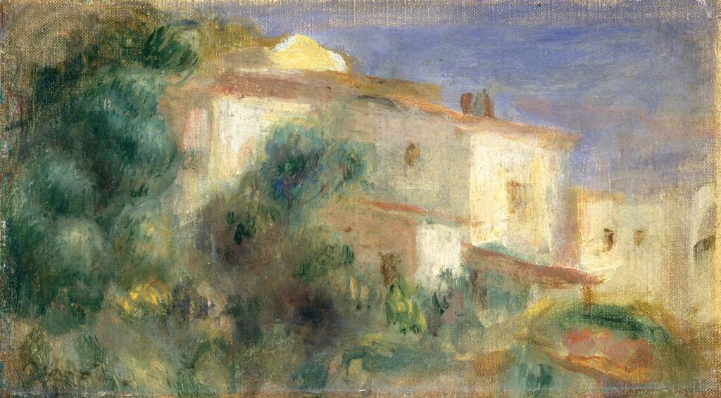 Maison de la Poste, Cagnes by Auguste Renoir, 1906/1907