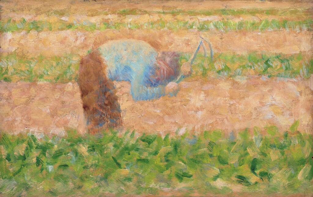 Man with a Hoe by Georges Seurat, c. 1882