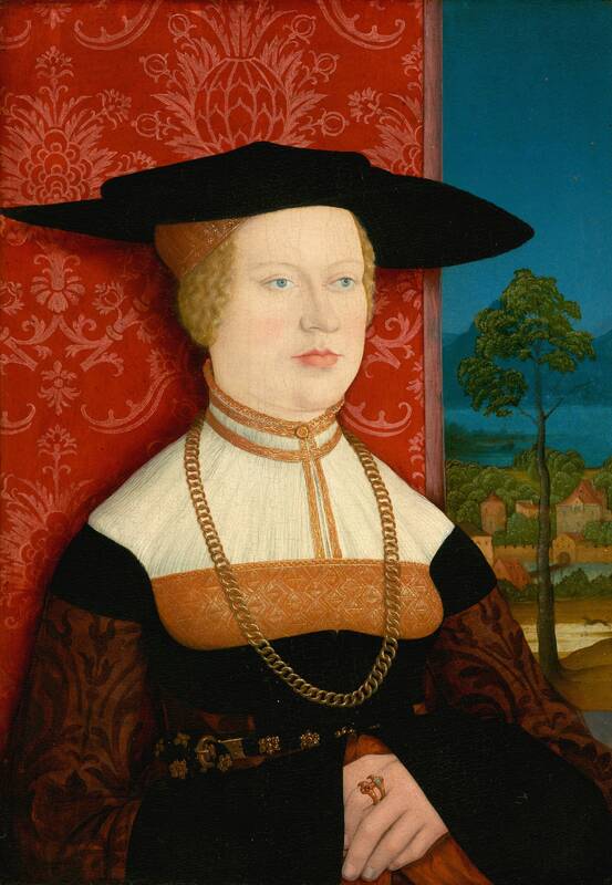 Margarethe Vöhlin by Bernhard Strigel, 1527