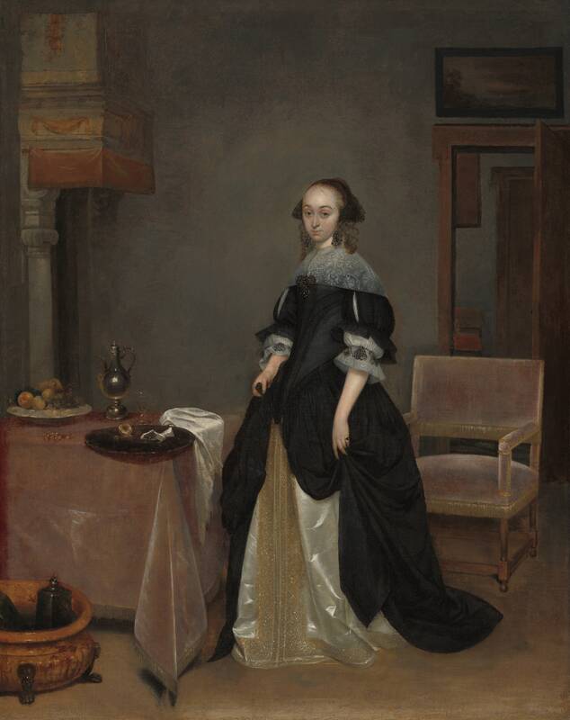 Maria van Suchtelen by Gerard ter Borch the Younger, c. 1666