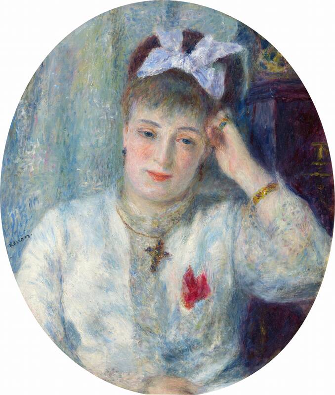 Marie Murer by Auguste Renoir, 1877