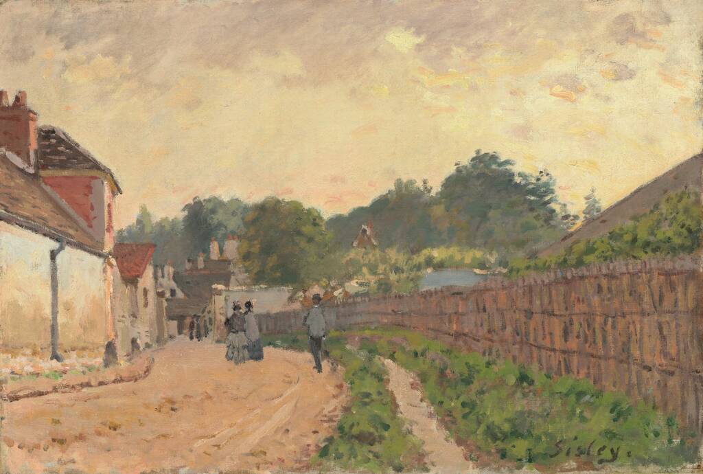 Marly-le-Roi by Alfred Sisley, c. 1875