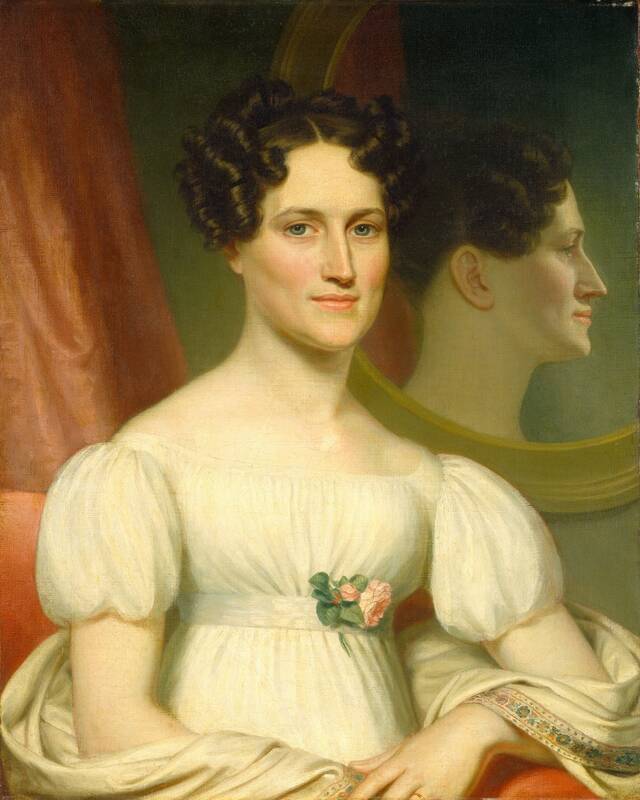 Mary Ellis Bell (Mrs. Isaac Bell) by John Vanderlyn, c. 1827