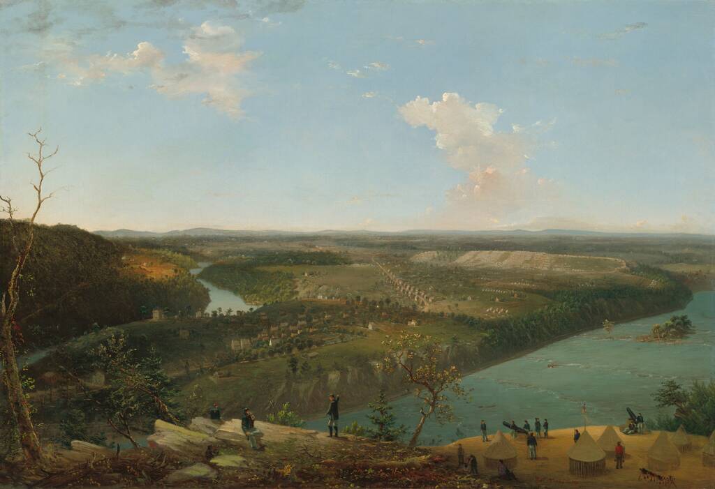 Maryland Heights: Siege of Harpers Ferry by William MacLeod, 1863