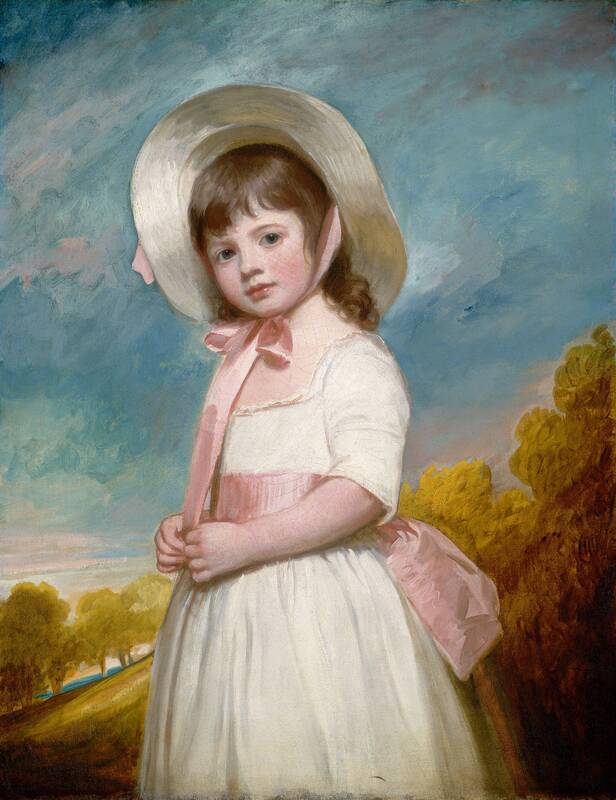 Miss Juliana Willoughby by George Romney, 1781-1783