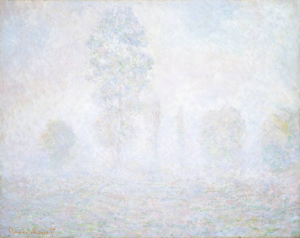 Morning Haze by Claude Monet, 1888