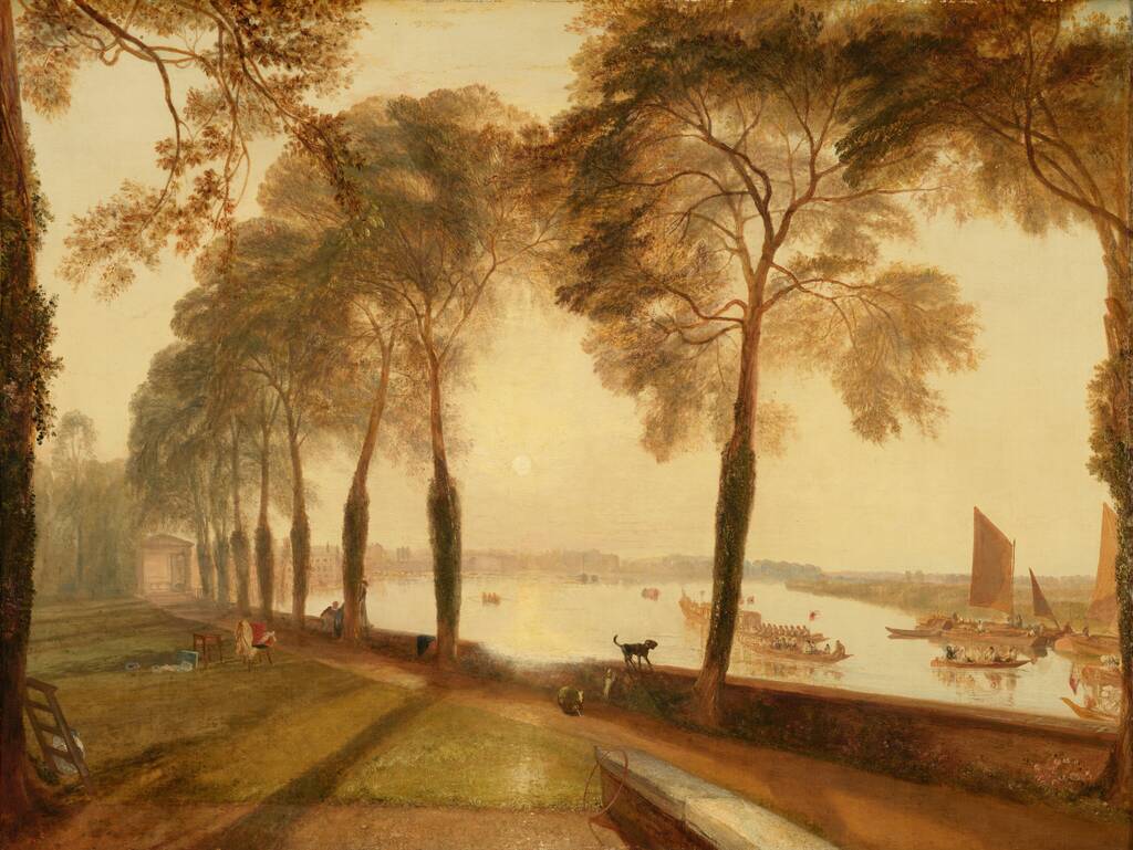 Mortlake Terrace by Joseph Mallord William Turner, 1827
