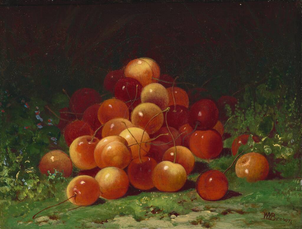 Mound of Cherries by William Mason Brown, n.d.