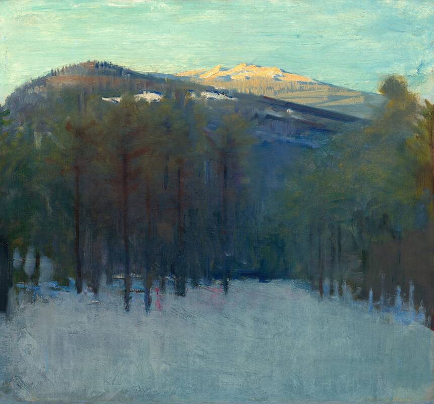 Mount Monadnock by Abbott Handerson Thayer, probably 1911/1914
